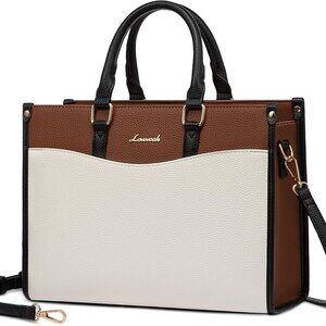 Women’s PU Leather Tote Crossbody Shoulder Bag Handbag Stylish Utility